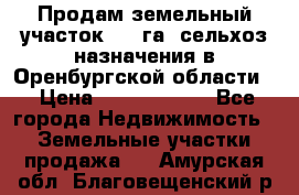 Продам земельный участок 800 га. сельхоз назначения в Оренбургской области. › Цена ­ 20 000 000 - Все города Недвижимость » Земельные участки продажа   . Амурская обл.,Благовещенский р-н